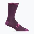 Șosete Giro Seasonal Merino dark cherry/raspberry
