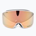 Ochelari de schi pentru femei Giro Ella white lx stripe/rose gold/infrared 3