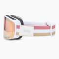 Ochelari de schi pentru femei Giro Ella white lx stripe/rose gold/infrared 5