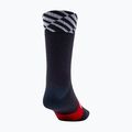 Șosete Giro Seasonal Merino red/white/charcoal 2