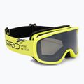 Ochleari de schi pentru copii Giro Buster Jr yellow bolts/ultra black