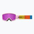 Ochelari de schi pentru copii Giro Chico 2.0 Jr light pink blocks/amber pink 5