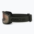 Ochleari de schi Giro Cruz olive green stacked/amber gold 4
