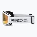Ochleari de schi Giro Cruz white stacked/amber pink 4