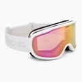 Ochelari de schi pentru femei Giro Moxie white stacked/amber pink/yellow 2