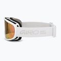 Ochelari de schi pentru femei Giro Moxie white stacked/amber pink/yellow 5