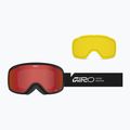 Ochelari de schi Giro Roam black stacked/amber scarlet/yellow 7