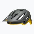 Cască de ciclism Bell 4Forty gloss gray/yellow