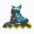 Patine cu rotile pentru copii K2 Raider Pro albastru/galben 2
