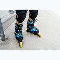 Patine cu rotile pentru copii K2 Raider Pro albastru/galben 5