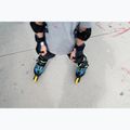 Patine cu rotile pentru copii K2 Raider Pro albastru/galben 6