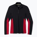 Bluză termică pentru bărbați Smartwool Merino Sport 1/4 Zip black/rythmic red 4