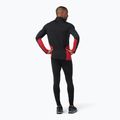 Bluză termică pentru bărbați Smartwool Merino Sport 1/4 Zip black/rythmic red 6