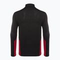Bluză termică pentru bărbați Smartwool Merino Sport 1/4 Zip black/rythmic red 2