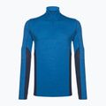 Bluză termică pentru bărbați Smartwool Merino Sport 1/4 Zip laguna blue/deep navy