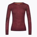 Bluză termică pentru femei Smartwool Intraknit Merino 200 Crew black cherry