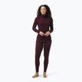 Bluză termică damă Smartwool Thermal Merino Rib Turtleneck black cherry heather 5