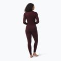 Bluză termică damă Smartwool Thermal Merino Rib Turtleneck black cherry heather 6
