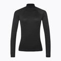 Bluză termică pentru femei Smartwool Thermal Merino Rib Turtleneck charcoal heather