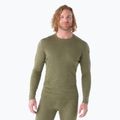 Longsleeve termoactiv pentru bărbați  Smartwool Merino 250 Baselayer Crew Boxed winter moss heather