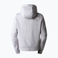 Pulover de trekking pentru femei The North Face Reaxion Fleece F/Z Hoodie gri deschis heather 5