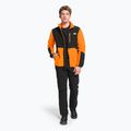 Hanorac fleece pentru bărbați The North Face Glacier Pro FZ negru și portocaliu NF0A5IHS7Q61 2