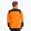Hanorac fleece pentru bărbați The North Face Glacier Pro FZ negru și portocaliu NF0A5IHS7Q61 4