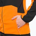 Hanorac fleece pentru bărbați The North Face Glacier Pro FZ negru și portocaliu NF0A5IHS7Q61 7