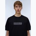 Tricou pentru bărbați Napapijri S-Box Logo black beauty 3