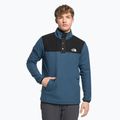 Hanorac pentru bărbați The North Face Homesafe Homesafe Snap Neck Fleece Pulover albastru NF0A55HMMPF1