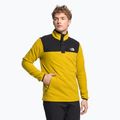 Tricou fleece pentru bărbați The North Face Homesafe Homesafe Snap Neck Fleece Pullover galben NF0A55HM76S1