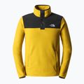 Tricou fleece pentru bărbați The North Face Homesafe Homesafe Snap Neck Fleece Pullover galben NF0A55HM76S1 8