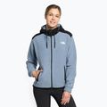Hanorac fleece pentru femei The North Face Alpine Polartec 200 FZ cu glugă albastru NF0A7UJS7V51