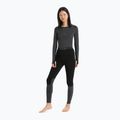 Pantaloni termici pentru femei Icebreaker ZoneKnit 200 001 negru/gri IB0A56HE0911 2