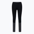 Pantaloni termici pentru femei Icebreaker ZoneKnit 200 001 negru/gri IB0A56HE0911 7