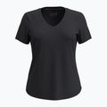 Tricou de trekking pentru femei Smartwool Active Ultralite V-Neck black