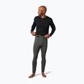 Pantaloni termici Smartwool Merino Baselayer Bottom pentru femei Smartwool Merino Baselayer Boxed iron heather heather thermal pants 2