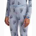 Pantaloni termoactivi pentru copii icebreaker Merino 200 Oasis Bear Tour zinc blue/aop 6