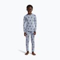 Pantaloni termoactivi pentru copii icebreaker Merino 200 Oasis Bear Tour zinc blue/aop 8