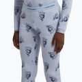 Pantaloni termoactivi pentru copii icebreaker Merino 200 Oasis Bear Tour zinc blue/aop 10