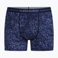 Boxeri termoactivi pentru bărbați Icebreaker Merino 150 Anatomica Moss Bloom midnight navy/aop