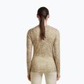Longsleeve pentru femei icebreaker Merino 200 Oasis Crewe Moss Bloom cumin/undyed/aop 3