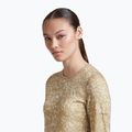 Longsleeve pentru femei icebreaker Merino 200 Oasis Crewe Moss Bloom cumin/undyed/aop 6
