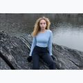 Bluză termoactivă pentru femei Icebreaker 200 Oasis Crewe Zinc Blue 8