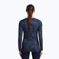 Longsleeve pentru femei icebreaker Merino 200 Oasis Crewe Moss Bloom navy/dawn/aop 3