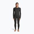Pantaloni termoactivi pentru femei icebreaker Merino 260 Tech Vertex High Rise black/snow 2