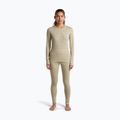 Bluză termoactivă pentru femei Icebreaker Merino 260 Tech Vertex Crewe Undyed/Cumin 2