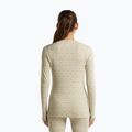 Bluză termoactivă pentru femei Icebreaker Merino 260 Tech Vertex Crewe Undyed/Cumin 3