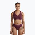 Sutien termoactiv icebreaker Merino 125 Cool-Lite Sprite Racerback dark berry 2