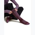 Șosete de schi pentru femei Icebreaker Merino Ski+ Ultralight OTC berry/grey plum/zinc blue 4